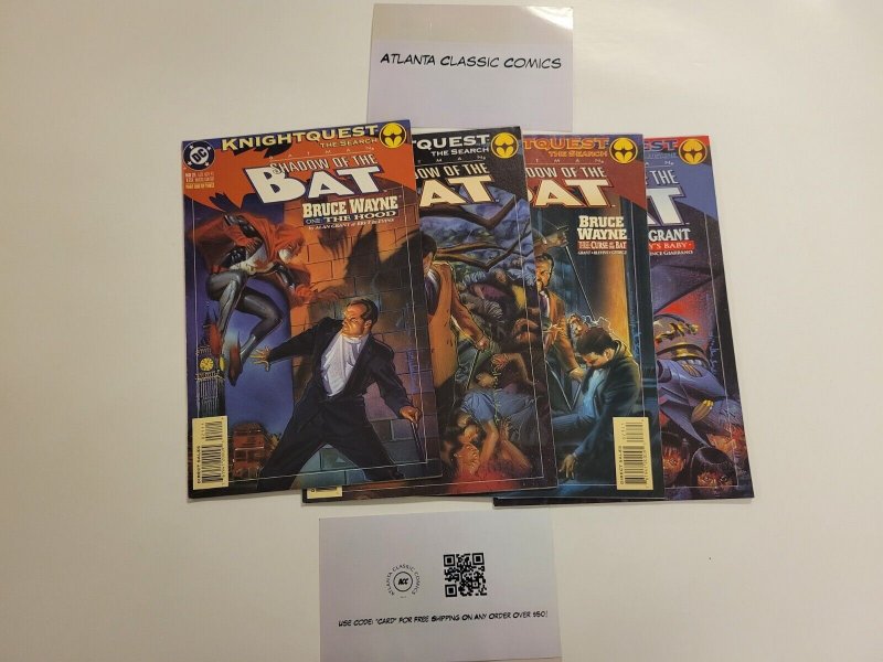 4 DC Comics Shadow of the Bat Knight Quest #21 22 23 24 52 TJ1