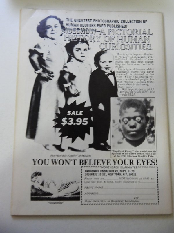 Weird Vol 9 #2 (1976) VG Condition