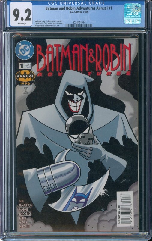Batman and Robin Adventures Annual #1 CGC 9.2 - 1996