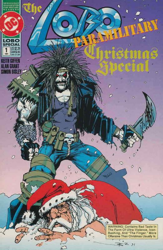 Lobo Paramilitary Christmas Special #1 VF/NM; DC | save on shipping - details in