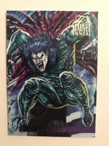 MORBIUS #121 card : Marvel Annual 1995 Flair; NM/M; base, living vampire