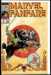 Marvel Fanfare #34 (1987) The Warriors Three