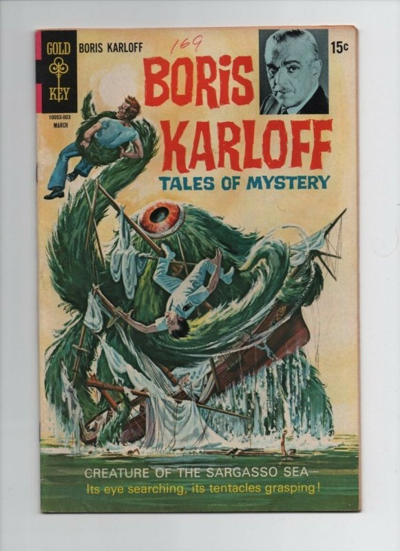 Boris Karloff 4 Issue Lot - #23 28 29 & 32 - 1969 (Grade 6.0-7.5) WH