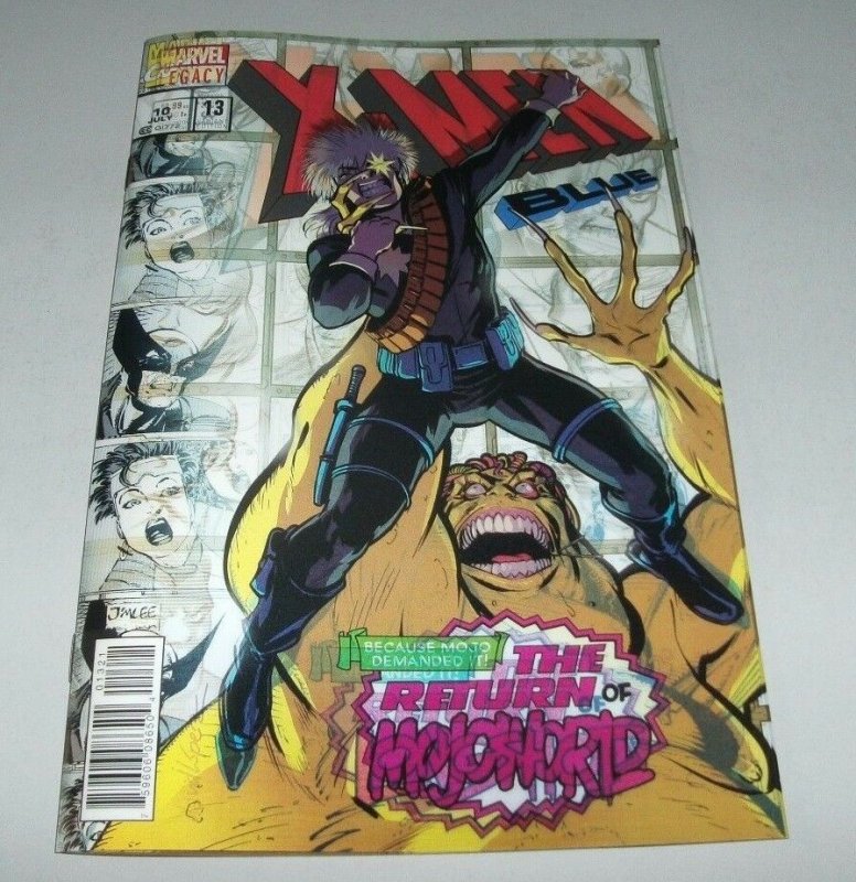 X-Men Blue #13 Marvel Lenticular Variant Homage Cover NM/MT