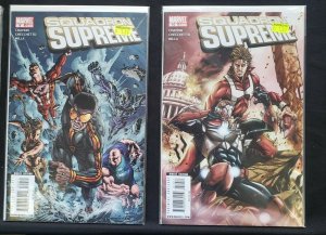 SQUADRON SUPREME 9PC (VF) OLD & NEW SQUADRON SUPREME, GRAPHIC NOVEL 1998-2009