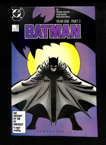 Batman #405 1st Carmine Falcone! Frank Miller Year One Part 2!