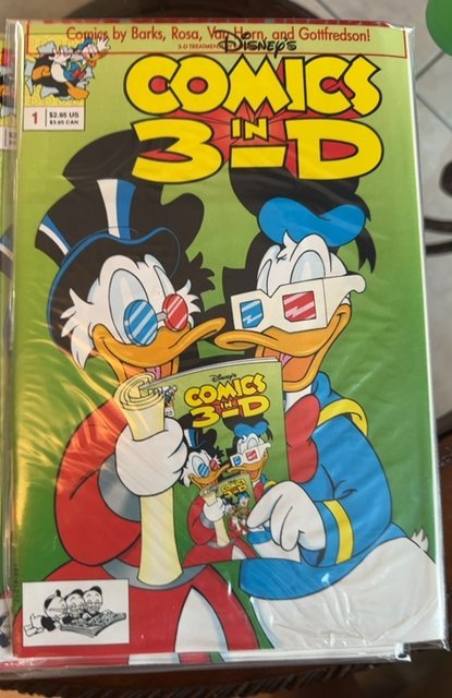 Disney's Comics in 3-D (1992) Donald Duck 