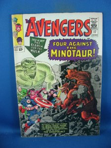 THE AVENGERS 17 VG F 1965