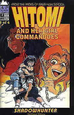 Hitomi and Her Girl Commandos #3 VG; Antarctic | low grade comic - save on shipp