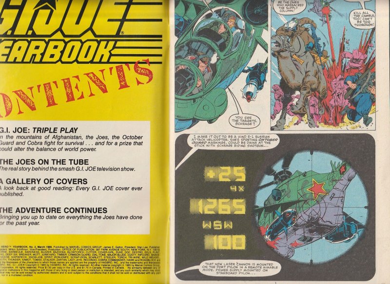 G.I. Joe Yearbook # 2 Canadian Variant (1986)