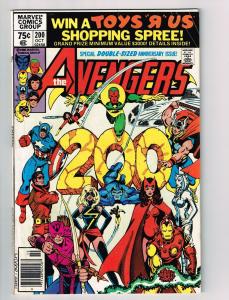 Avengers # 200 FN Marvel Comic Book Hulk Thor Canning PEDIGREE Collection D20