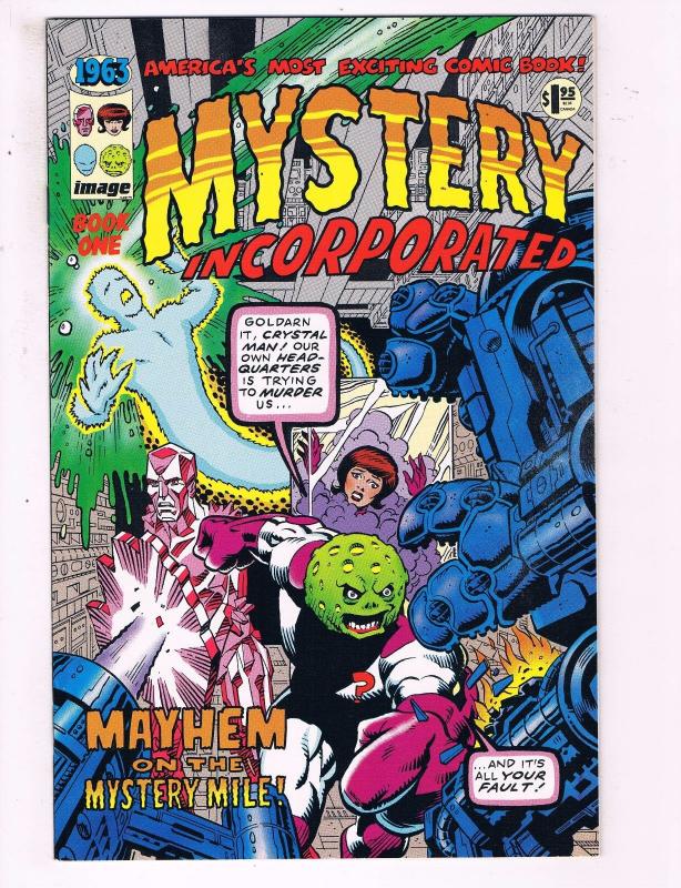 Mystery Incorporated #1 VF Image Comics Comic Book 1993 DE18 