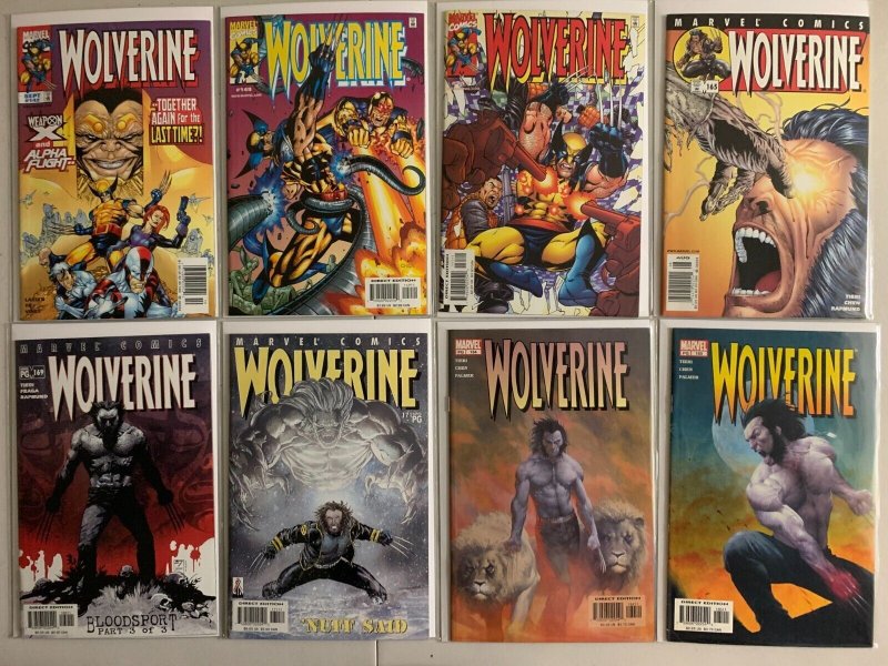 Wolverine comics lot #85-185 32 diff avg 7.0 (1994-2003)
