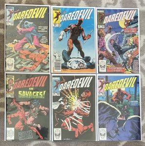 Daredevil #199,200,201,202,203,204 John Byrne 1983 Lot Marvel Comics