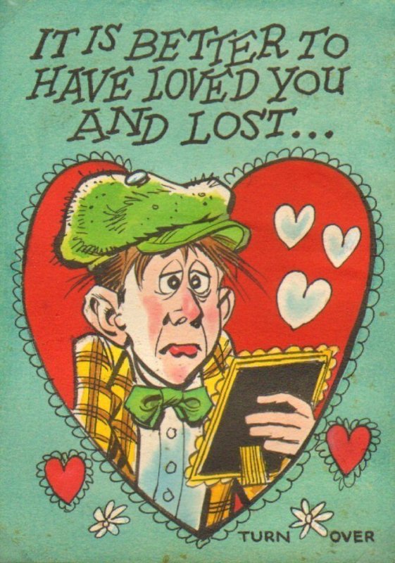 Funny Valentines Topps Original Card Art - 1960's art by Jack Davis 