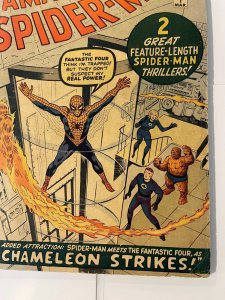 Amazing Spider-Man # 1 VG- 1963 Marvel Comic Book Original NO Restoration LD2