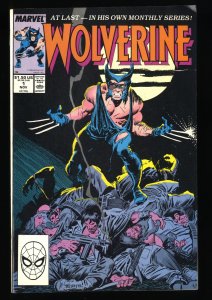 Wolverine (1988) #1 FN+ 6.5 1st Patch!