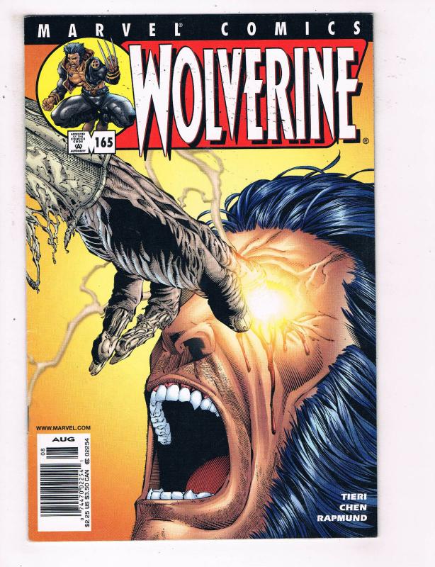 Wolverine #165 VF Marvel Comics Comic Book Tieri X Men 2001 DE24