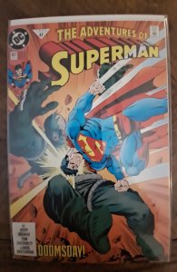 Adventures of Superman #497 (1992) Superman 