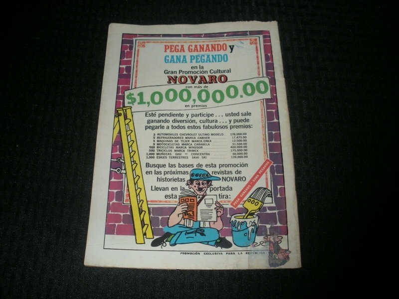 1966 THE EL SPIRIT Novaro Mexican Comic #3 G/VG 3.0 Will Eisner