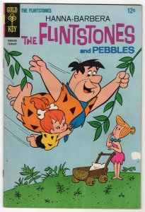 Flintstones #44 ORIGINAL Vintage 1970 Gold Key Comics Fred Wilma Pebbles