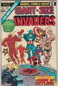 6 The Invaders Marvel Comic Books # 32 36 38 39 40 Giant-Size # 1 Namor AH9