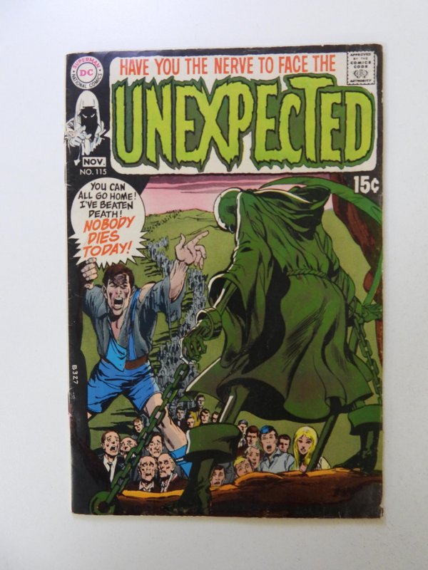 The Unexpected #115 (1969) VG condition