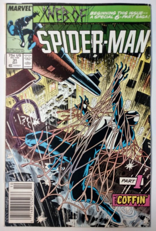 Web of Spider-Man #31 (6.5-NS, 1987)