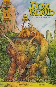 Dino Island #1 VF ; Mirage | Jim Lawson Dinosaurs