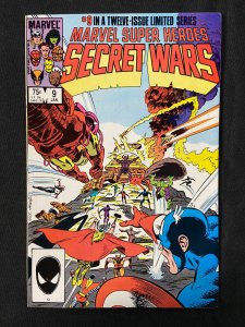 SECRET WARS COMPLETE 1-12  INCLUDES #8 1ST BLACK SPIDER-MAN COSTUME MOST VF/NM 