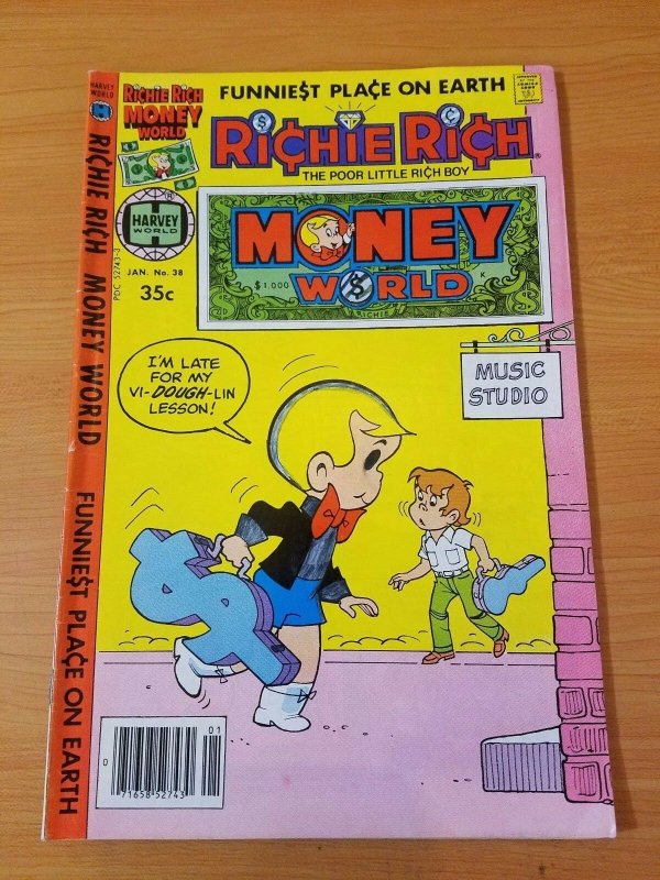 Richie Rich Money World #38 ~ FINE FN ~ (1979, Harvey Comics)