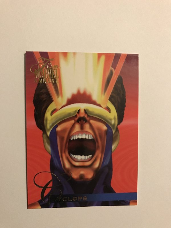CYCLOPS #9 card : Marvel Annual 1995 Flair; NM/M;  X-men, base