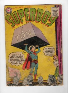 Superboy #44 (Oct 1955, DC) - Good- 