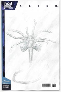 Alien #1 (05/2023) 20th CenturyComics  Marvel Comics Sketch Variant Cover 