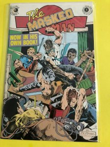 THE MASKED MAN #1 1980'S ECLIPSE / MID+ QUALITY