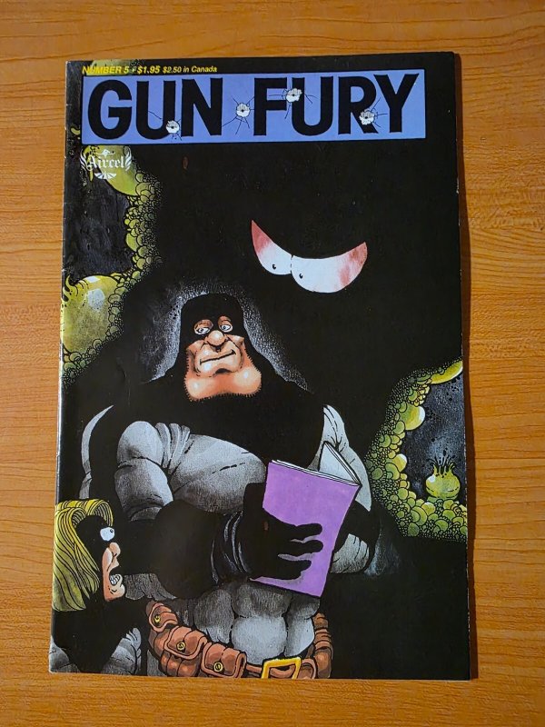 Gun Fury #5 ~ NEAR MINT NM ~ 1989 Aircel Comics