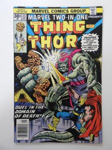 Marvel Two-In-One #23 VG+ Condition!