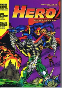 Hero Illustrated #12 ORIGINAL Vintage 1994 Warrior Publications Superman