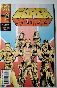 Super Soldiers #4 Marvel Comic Book J755