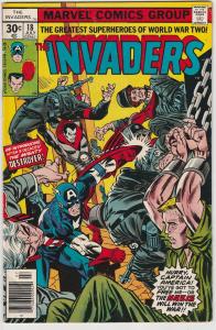 4 The Invaders Marvel Comic Books # 18 19 20 21 Captain America Human Torch AH9