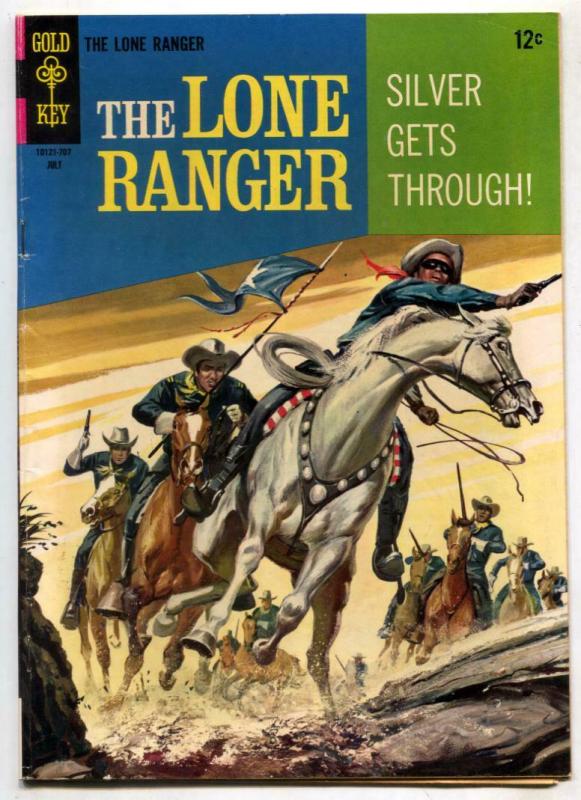 The Lone Ranger #7 1967- Gold Key comic FN