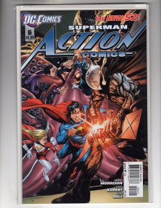 Action Comics #6 Variant Cover (2012)   / 103-SB#6