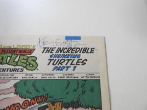 Teenage Mutant Ninja Turtles Adventures #3 (1989) Signed X4+Remark!! NM-!!