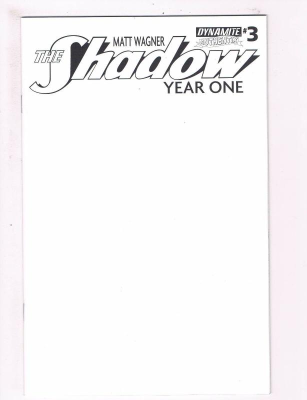 The Shadow Year One # 3 NM 1st Print Authentix Variant Dynamite Comic Book S67