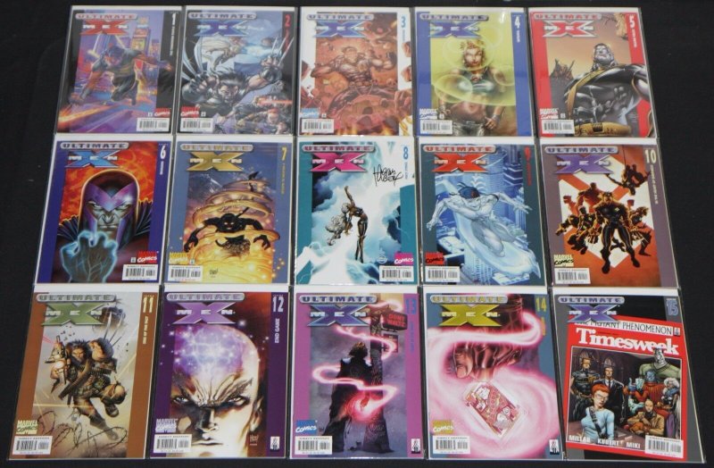 Modern Marvel Ultimate X-Men 137pc High Grade Comic Lot 9.0OB Wolverine Gambit