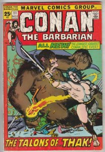 Conan the Barbarian #11 (Nov-71) VG+ Affordable-Grade Conan the Barbarian