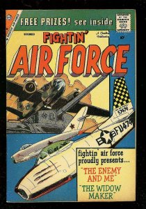 FIGHTIN' AIR FORCE #18 1959-CHARLTON WAR COMICS-WW II VF