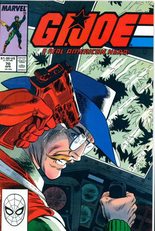 G.I. Joe #70 Marvel Comics 1988 VF/NM