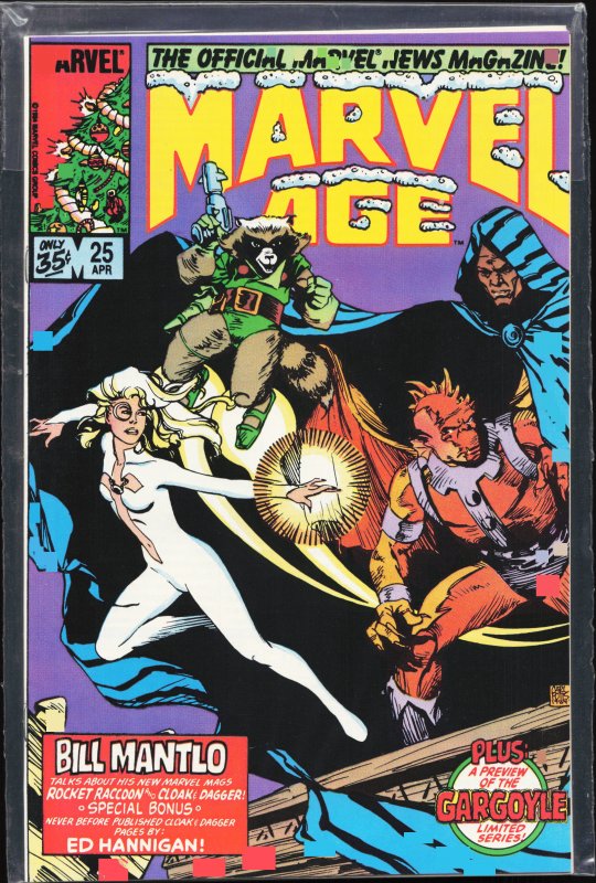 Marvel Age #25 (1985) Cloak and Dagger