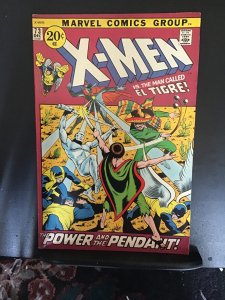 The X-Men #73 (1971) 1st El Tigre! High-Grade key! VF/NM Oregon CERT!